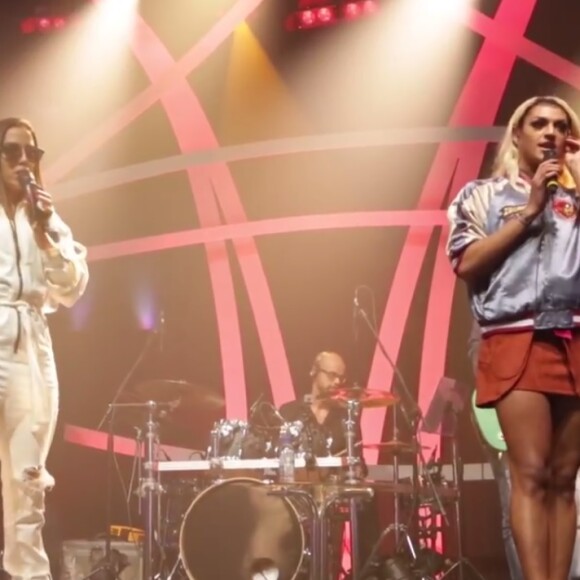 Anitta e Pabllo Vittar foram elogiadas pela primeira apresentação na TV: 'Sem fôlego!'