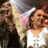 Anitta e Pabllo Vittar cantaram 'Sua Cara' no 'Música Boa Ao Vivo', do Multishow, nesta terça-feira, 18 de julho de 2017