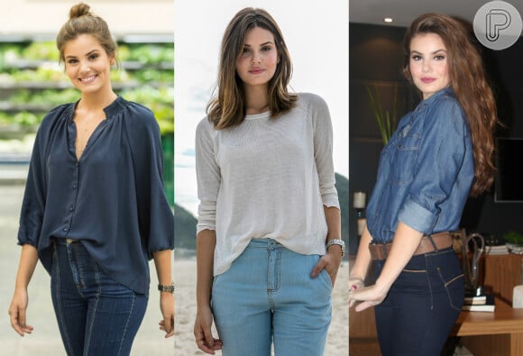 Calça Jeans é a peça favorita do guarda-roupa de Camila Queiroz