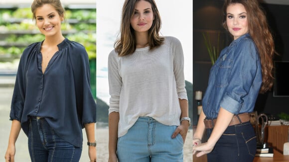 Calça jeans é a peça favorita do guarda-roupa de Camila Queiroz: 'Não abro mão'