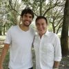 Kaká sobre namoro com modelo Carol Dias em entrevista a Amaury Jr., que vai ao ar nesta quarta-feira, 19 de julho de 2017