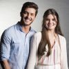 Camila Queiroz, noiva de Klebber Toledo, ajudou o ator a desenvolver a linha de cosméticos. 'Ela opinou nas fragrâncias, texturas...', contou