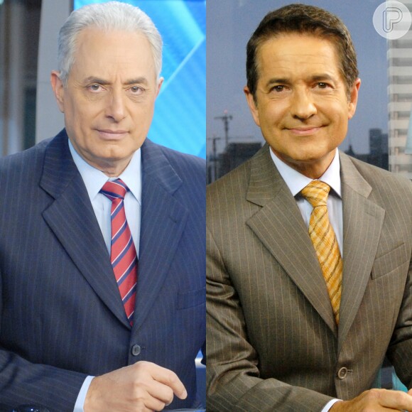 William Waack passou mal e será substituído por Carlos Tramontina no 'Jornal da Globo' desta quinta-feira, 20 de julho de 2017