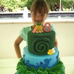 Rafaella Justus comemorou os 8 anos com uma festa inspirada em Moana na Disney