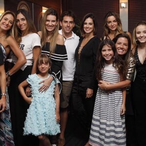 Rafaella Justus comemorou seu aniversário de 8 anos na noite desta sexta-feira, 21 de julho de 2017