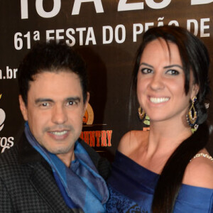 Graciele Lacerda está em Santa Catarina com Zezé Di Camargo para um show