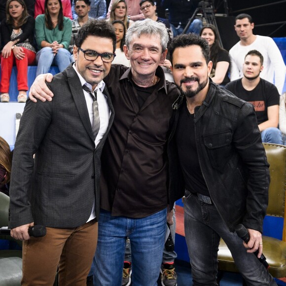 Zezé Di Camargo e Luciano foram os convidados do 'Altas Horas' deste sábado, 22 de julho de 2017