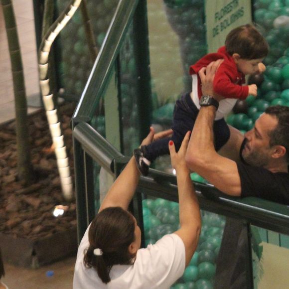 Malvino Salvador contou com a ajuda de uma babá