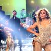 Ícaro Silva encantou o público logo no primeiro dia, ao interpretar Beyoncé