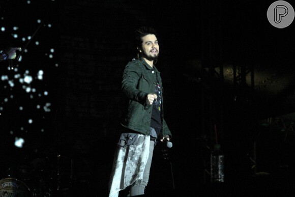 Luan Santana foi uma das atrações do 'Canta Niterói', evento de música que aconteceu neste domingo, 23 de julho de 2017