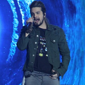 Antes do show, Luan Santana conversou com o Purepeople e falou sobre uma possivel carreira internacional