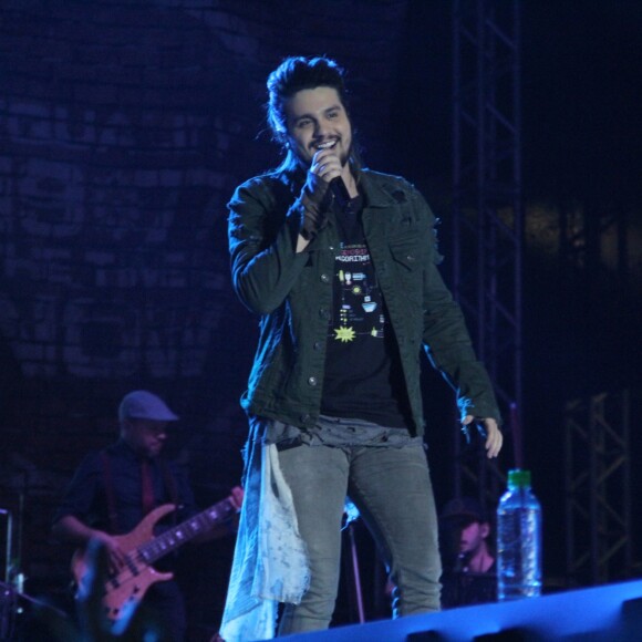 Luan Santana foi uma das atrações do 'Canta Niterói', evento de música que aconteceu neste domingo, 23 de julho de 2017