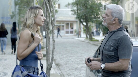 Jeiza (Paolla Oliveira) confronta Allan (Raul Gazolla) e ele admite que mentiu sobre Zeca (Marco Pigossi), na novela 'A Força do Querer'
