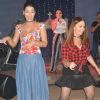 Solange Almeida tirou o salto para dançar com a ex-BBB Vivian Amorim
