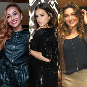 Sabrina Sato, Bruna Marquezine e Sasha Meneghel curtiram balada juntas nesta terça-feira, 25 de julho de 2017