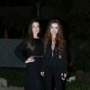 Larissa Maciel e Rayanne Morais investiram em visuais com peças pretas para o evento da novela 'Belaventura', em 25 de julho de 2017