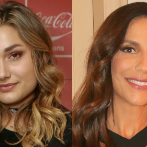 Sasha Meneghel encontrou Ivete Sangalo em baile de gala beneficente nesta quarta-feira, 26 de julho de 2017