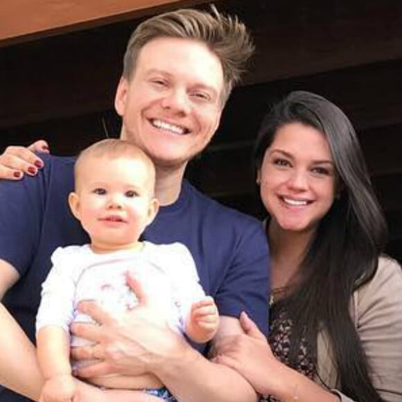 'Amor multiplicado! Um dos momentos mais lindos da minha vida! Obrigada por essa benção, Senhor', disse Thais Fersoza