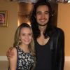 Larissa Manoela também foi ao show do cantor Tiago Iorc nos EUA. A estrela teen registrou o encontro com o cantor em Orlando no Instagram