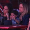 Fernanda Gentil curte Circo Las Vegas ao lado da namorada e dos filhos, no Rio de Janeiro em 30 de julho de 2017