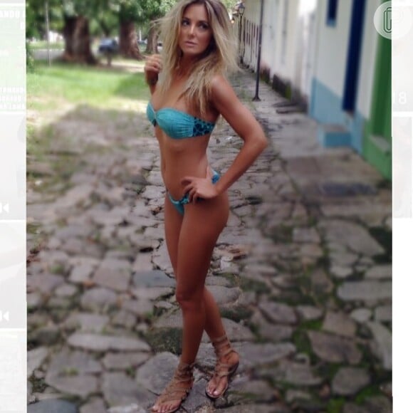 Ticiane Pinheiro posa de biquíni para campanha de Verão 2015 da Body for Sure (9 de abril de 2014)