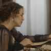 Na novela 'Novo Mundo', Leopoldina (Leticia Colin) leva um baque e desmaia ao ler carta de dom Pedro (Caio Castro) para Domitila (Agatha Moreira)