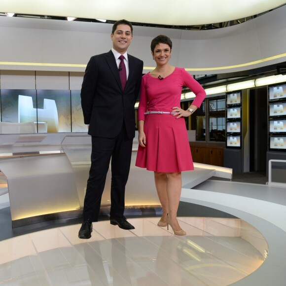 Após perder Evaristo Costa como companheiro de bancada, Sandra Annenberg vai dividir o telejornal com Dony De Nuccio