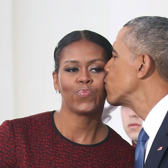 Michelle Obama parabeniza marido, Barack, após rumores de separação nesta sexta-feira, dia 04 de agosto de 2017