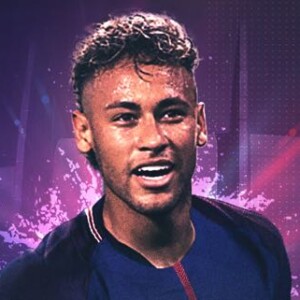 Neymar, agora atacante do Paris Saint-Germain, foi substituído em videogame por Evaristo Costa em montagem compartilhada por jornalista