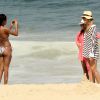 Luana Piovani aproveita dia de sol no Rio para curtir praia