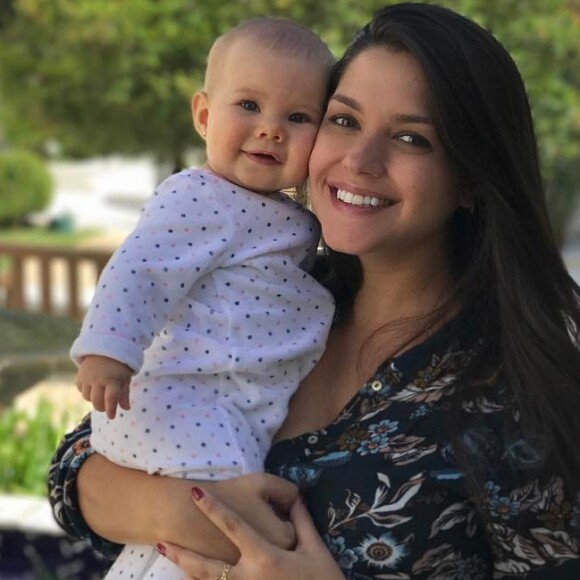 'Está a coisa mais fofa desse mundo', disse Thais Fersoza sobre os primeiros passos de Melinda