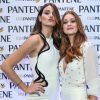 Marina Ruy Barbosa e Camila Queiroz optaram por looks brancos para o evento da Pantene