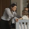 Bruna Linzmeyer se derrete ao falar do bebê Lorenzo Souza, da novela 'A Força do Querer': 'Fofura'