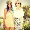 Katy Perry desfilou com o novo visual pelo Coachella