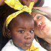 Giovanna Ewbank relembrou encontro com a filha, Títi, em post na web