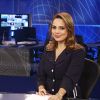 Rachel Sheherazade volta à bancada do 'SBT Brasil' nesta segunda-feira (14 de abril de 2014)