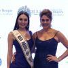 Suzy Rêgo posa com Gabrielle Vilela, eleita Miss Brasil Mundo 2017. Natural de Angra dos Reis, a estudante de Publicidade tem 25 anos e 1.72 m de altura