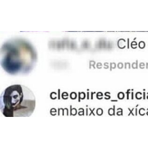 Cleo Pires responde fã ao ser questionada sobre sobrenome