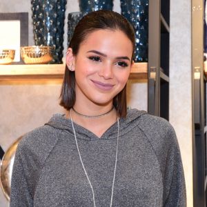 Bruna Marquezine comenta piadas sobre término com Neymar em entrevista à revista 'Vogue' durante evento em São Paulo nesta terça-feira, dia 15 de agosto de 2017