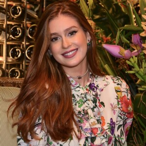 O vestido Gucci usado por Marina Ruy Barbosa no lançamento da coleção My Garden custa cerca de R$ 7.500