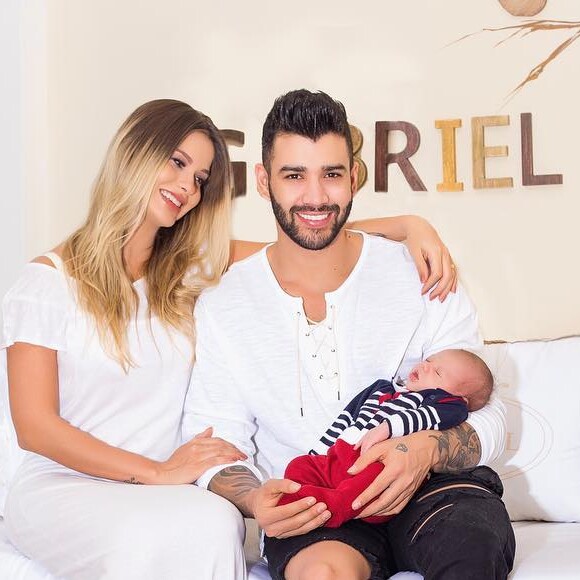 Andressa Suita enfrentou problema na amamentação do filho, Gabriel: 'Demorou pra descer e quando desceu, empedrou'