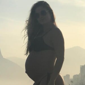 Andressa Suita sentiu saudade da época de quando estava grávida. 'Uai, bora então fazer outro. Deixa comigo!', respondeu o marido, Gusttavo Lima