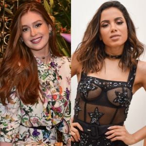 Marina Ruy Barbosa elogia Anitta ao lembrar comentário da cantora sobre sua beleza: 'Acho uma deusa, gata'