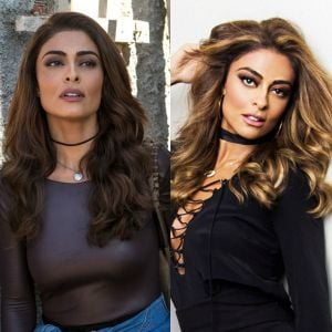 Juliana Paes, Bibi em 'A Força do Querer', passa 8h no salão para mudança visual para novela, como conta Tiago Parente em entrevista ao Purepeople nesta quinta-feira, dia 17 de agosto de 2017