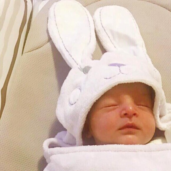 Carol Castro deu à luz Nina há sete dias