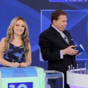 Dudu Camargo foi rejeitado por Larissa Manoela em participação no 'Programa Silvio Santos', deste domingo, 20 de agosto de 2017: 'Não se encaixa nos padrões dos meninos que eu gosto'