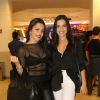 As ex- BBBs Emilly Araújo e Mayla Araújo marcaram presença no evento 'Melhor Prato', no último dia (19), no Rio de Janeiro