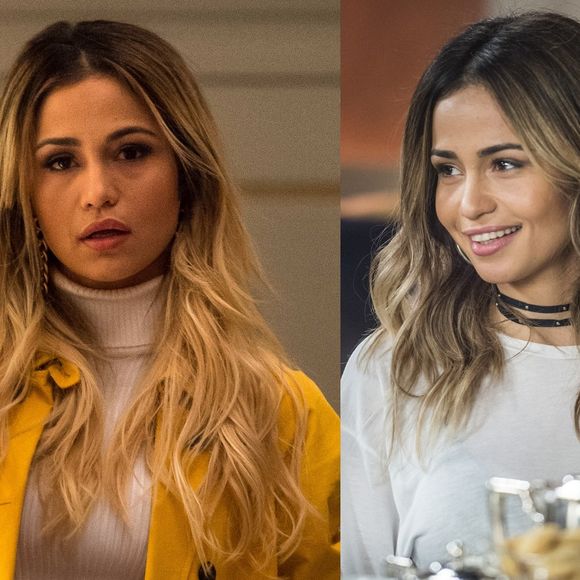 Sandra Helena (Nanda Costa) surge com novo corte e cor de cabelo, e também renova o guarda-roupa, na novela 'Pega Pega', em agosto de 2017