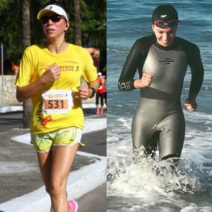 Ana Paula Araújo é adepto do triatlo aos 45 anos: 'Corro, nado, pedalo e faço funcional'