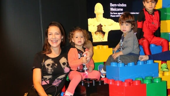 Luana Piovani celebra com festa os dois anos dos filhos gêmeos Bem e Liz, no Rio
